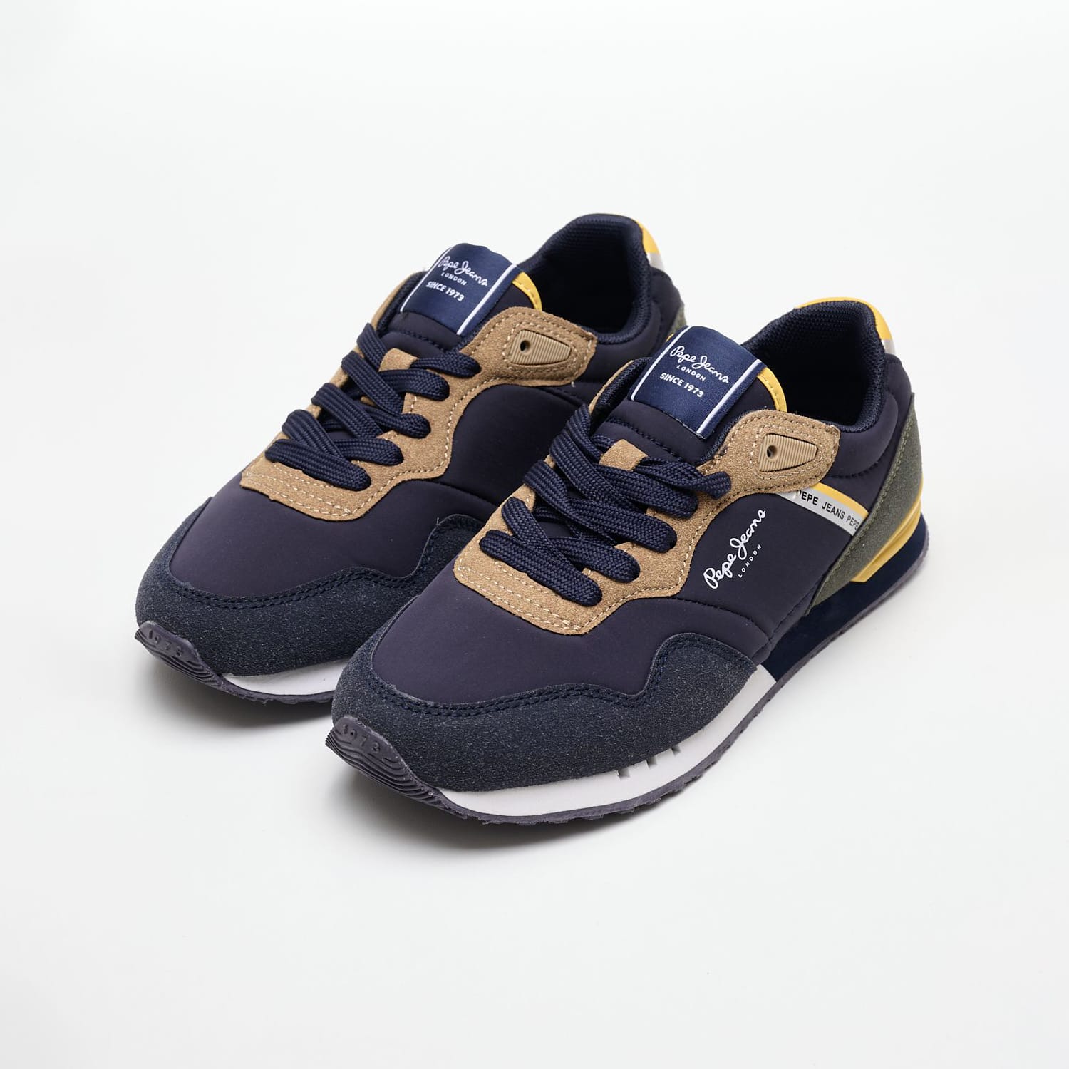 Παιδικά Παπούτσια Casual London.Running Μπλε ECOsuede Pepe Jeans