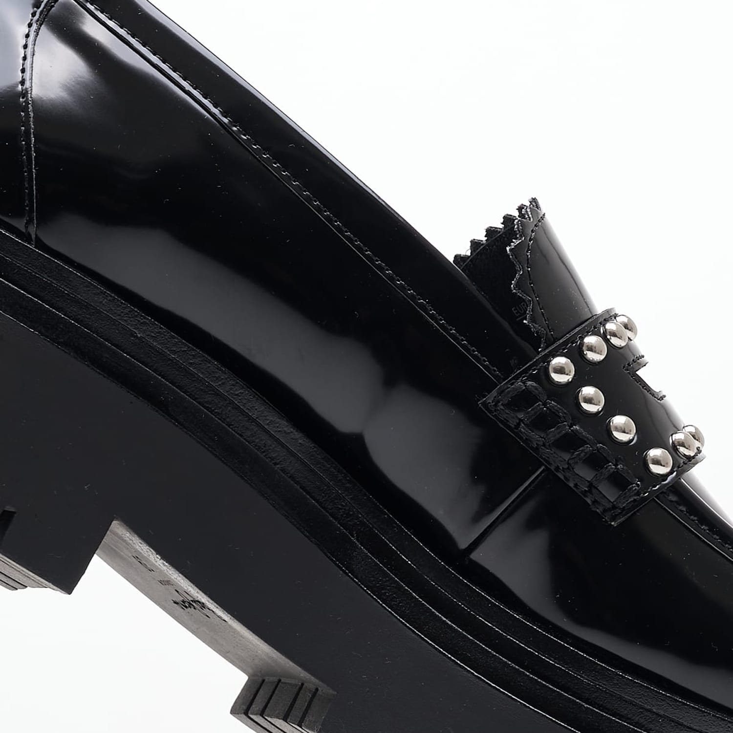 Women Moccasins Queen.Mask Black ECOleather Pepe Jeans Women Moccasins Queen.Mask Black ECOleather Pepe Jeans