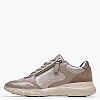 Women Casual Shoes Alleniee.Tum Platinum Leather Geox