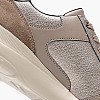 Women Casual Shoes Alleniee.Tum Platinum Leather Geox