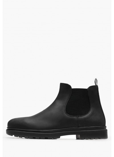 Ανδρικά Μποτάκια 1460.Mono Μαύρο Δέρμα Dr. Martens