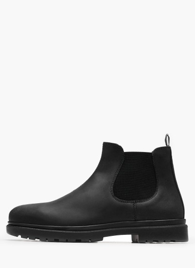 Ανδρικά Μποτάκια 1460.Mono Μαύρο Δέρμα Dr. Martens