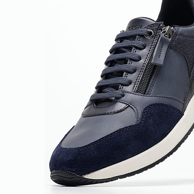 Women Casual Shoes Bulmya.Cs Blue Buckskin Geox