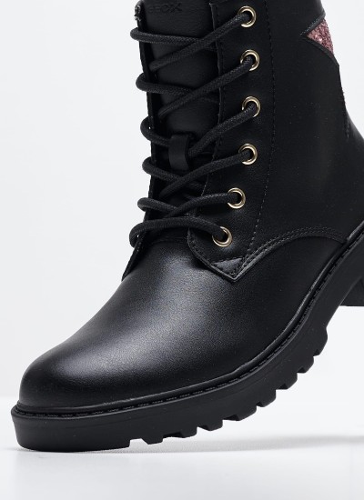 Παιδικά Μποτάκια Ottis.Padded Μαύρο ECOleather Pepe Jeans