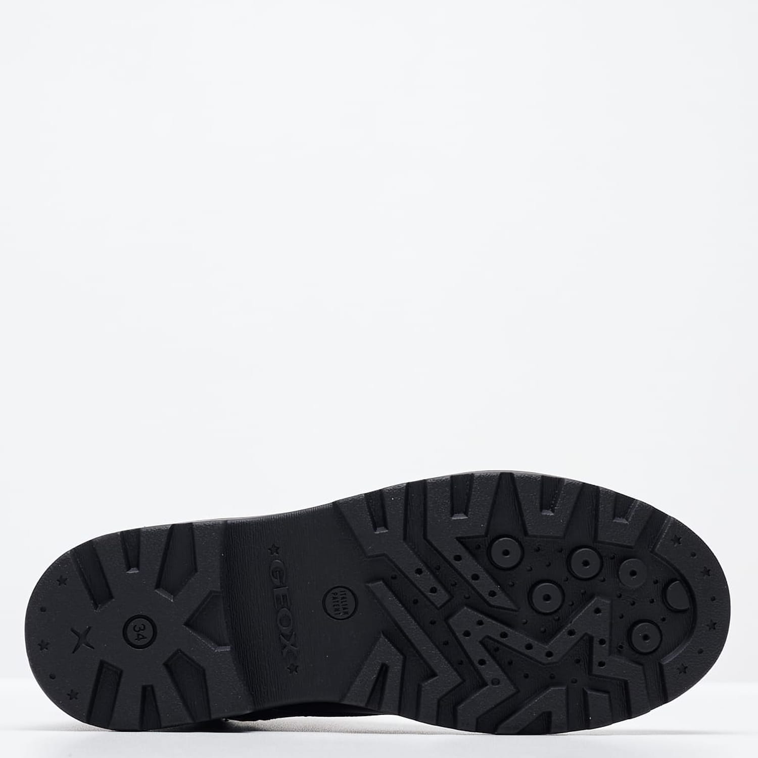 Παιδικά Μποτάκια Casey.Pn Μαύρο ECOleather Geox