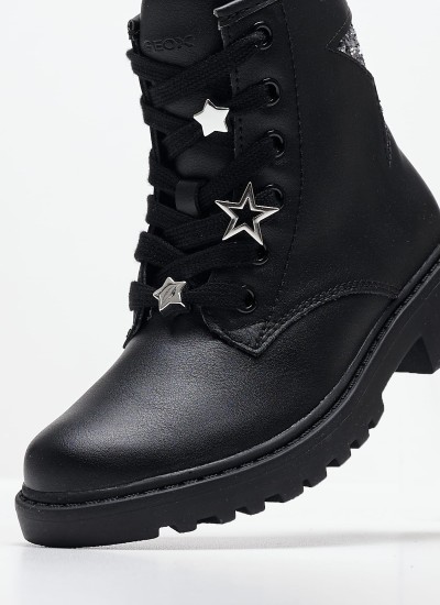 Παιδικά Μποτάκια Ottis.Padded Μαύρο ECOleather Pepe Jeans