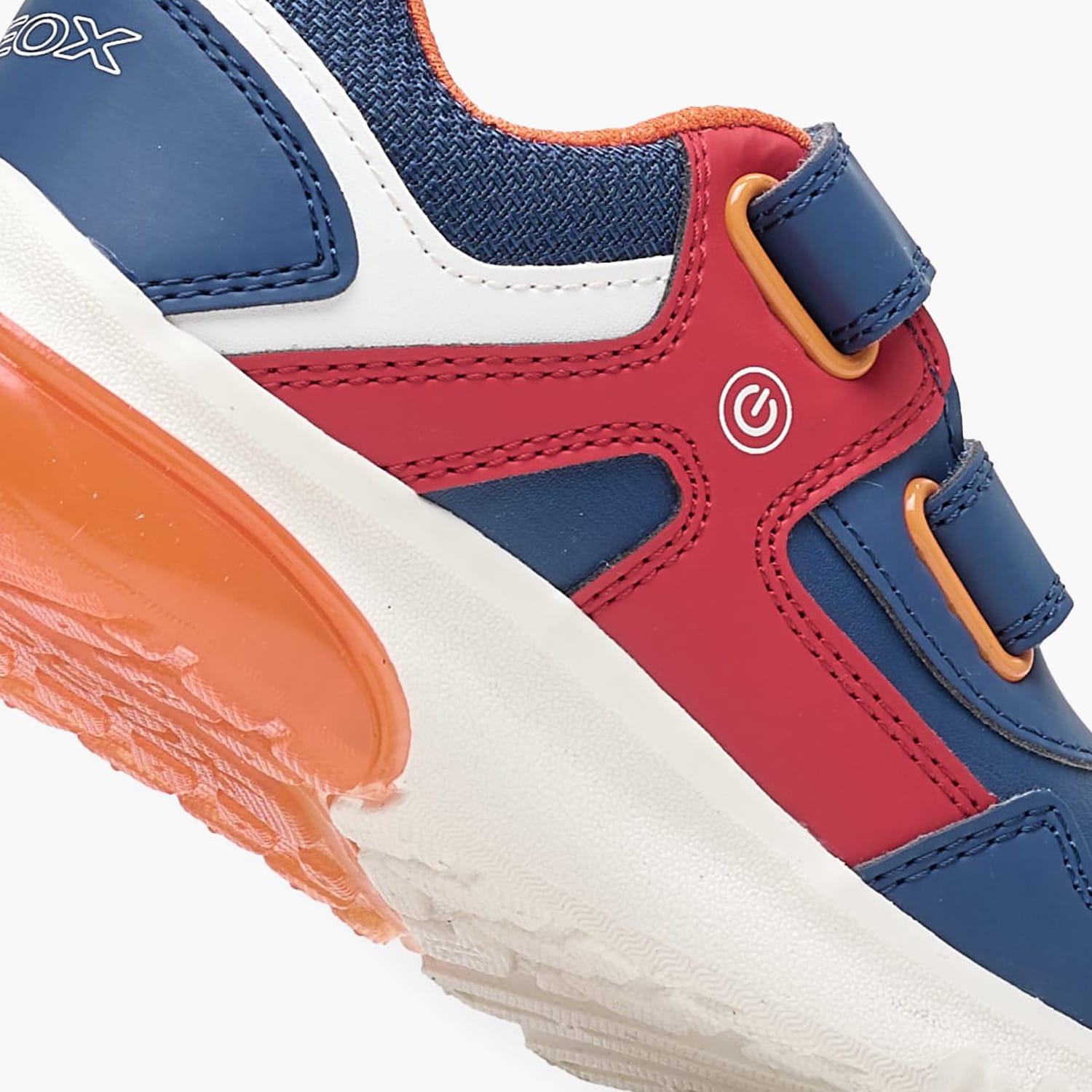 Kids Casual Shoes Ciberdron.Active Blue ECOleather Geox Kids Casual Shoes Ciberdron.Active Blue ECOleather Geox