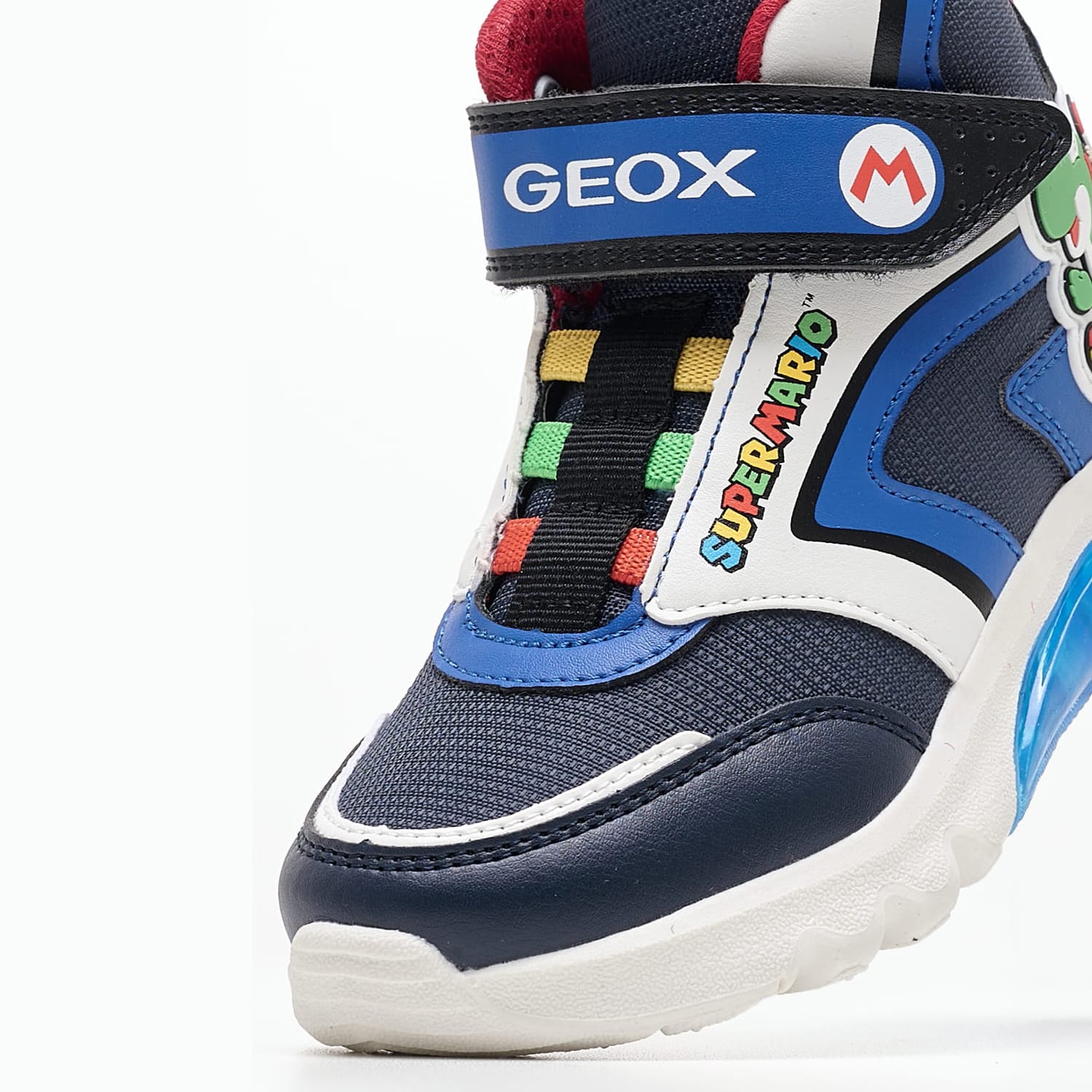 Παιδικά Μποτάκια Ciberdron.Bt Μπλε ECOleather Geox