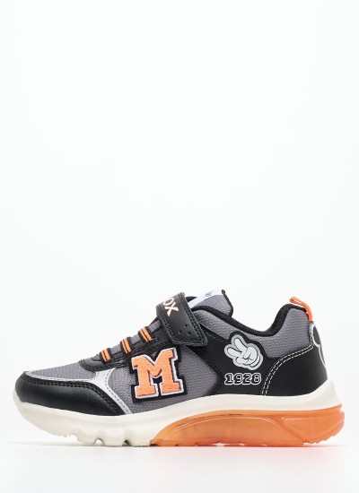 Παιδικά Μποτάκια Ottis.Padded Μαύρο ECOleather Pepe Jeans