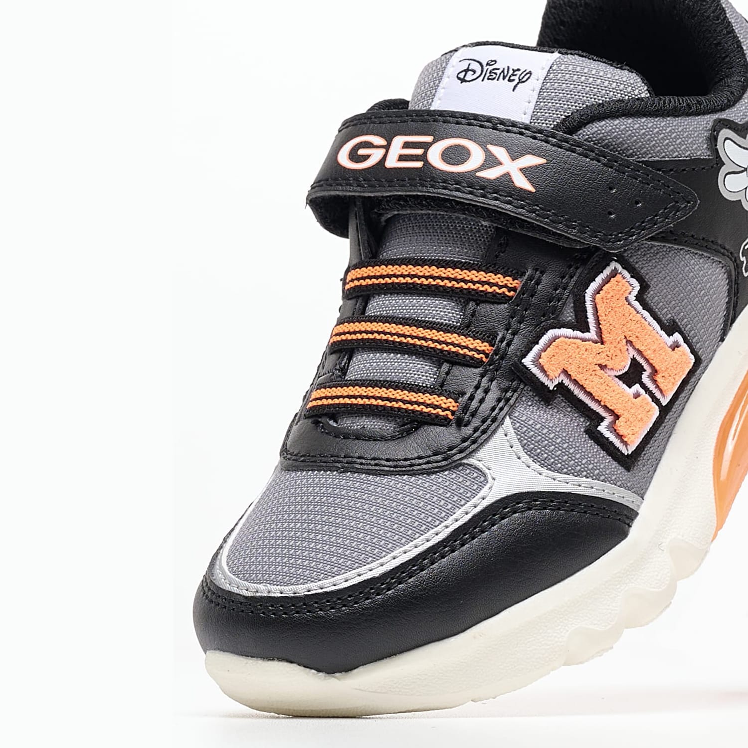 Παιδικά Παπούτσια Casual Ciberdron.E Μαύρο ECOleather Geox
