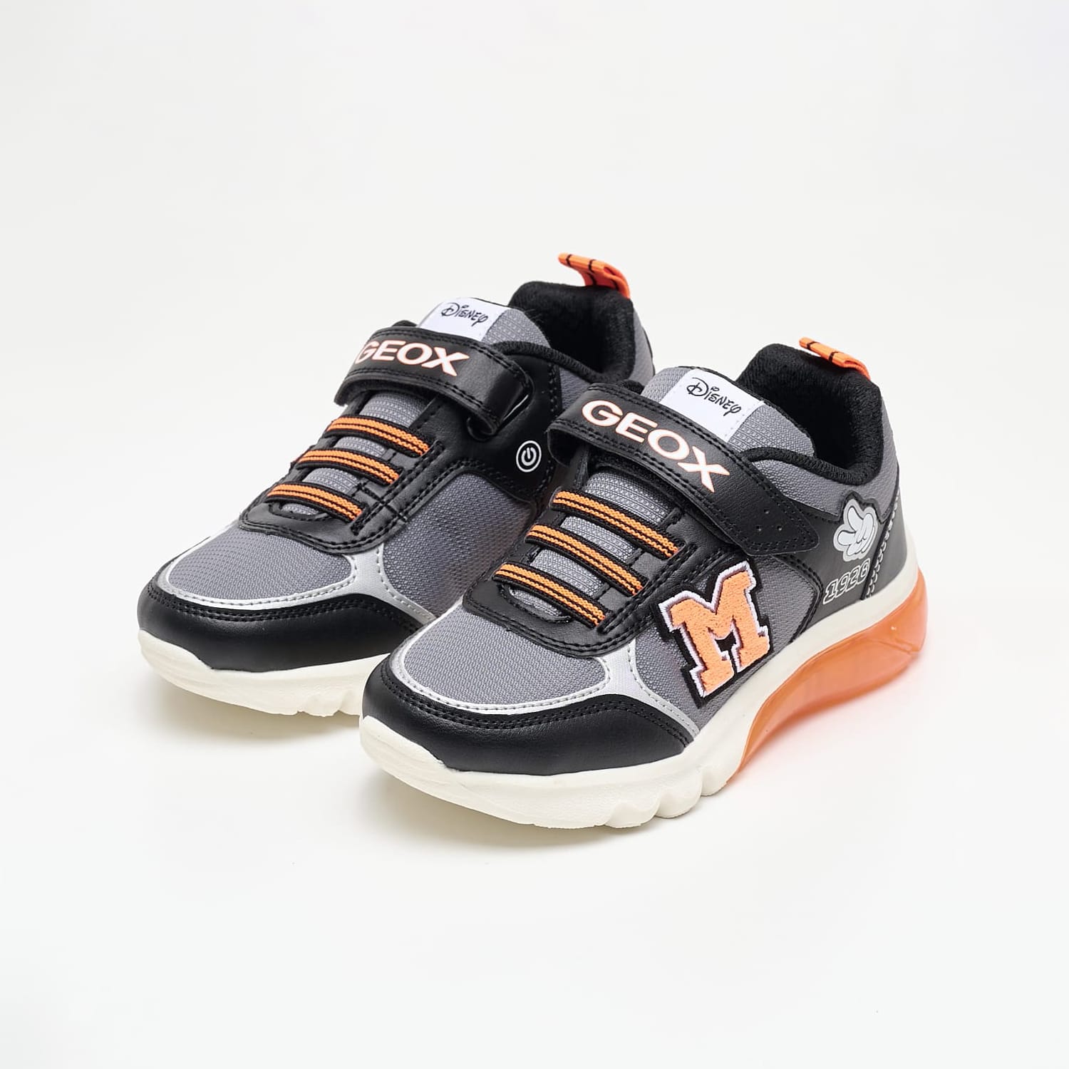 Kids Casual Shoes Ciberdron.E Black ECOleather Geox Kids Casual Shoes Ciberdron.E Black ECOleather Geox