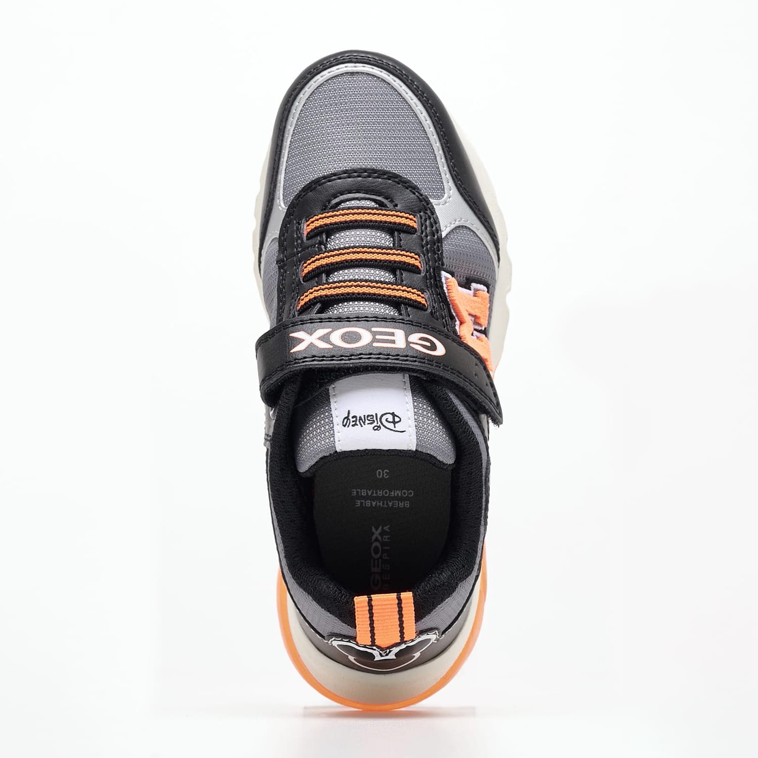Kids Casual Shoes Ciberdron.E Black ECOleather Geox Kids Casual Shoes Ciberdron.E Black ECOleather Geox