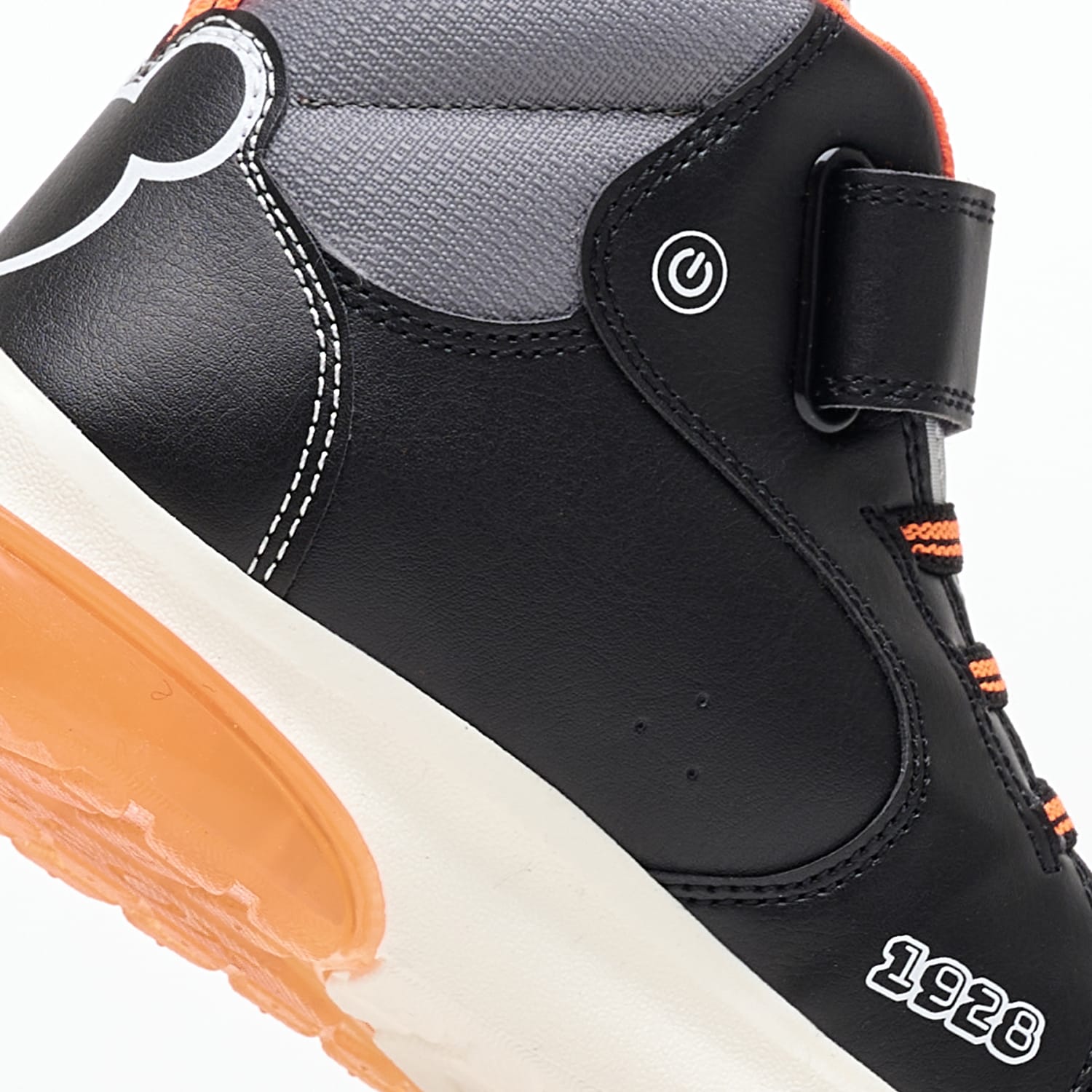 Kids Boots Ciberdron.Mickey Black ECOleather Geox Kids Boots Ciberdron.Mickey Black ECOleather Geox