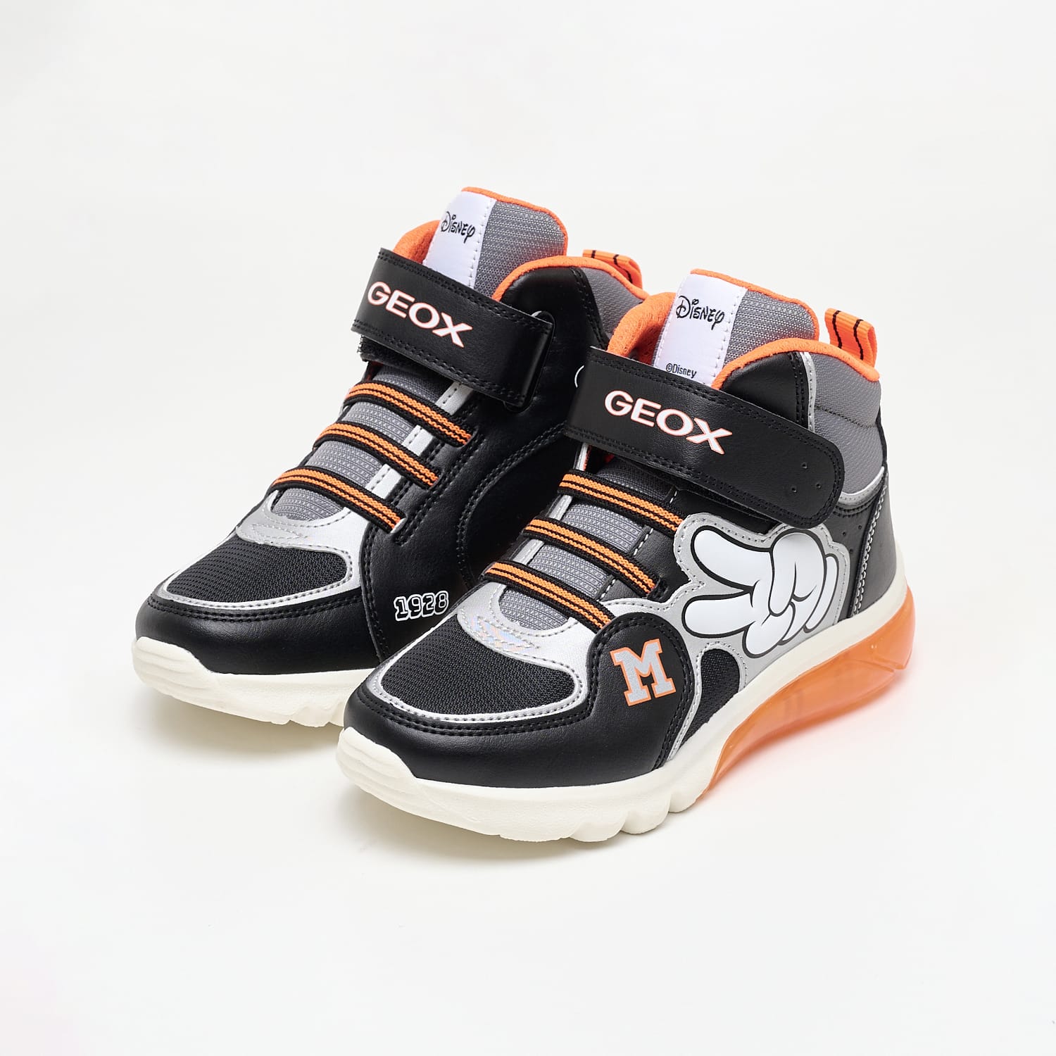 Kids Boots Ciberdron.Mickey Black ECOleather Geox Kids Boots Ciberdron.Mickey Black ECOleather Geox