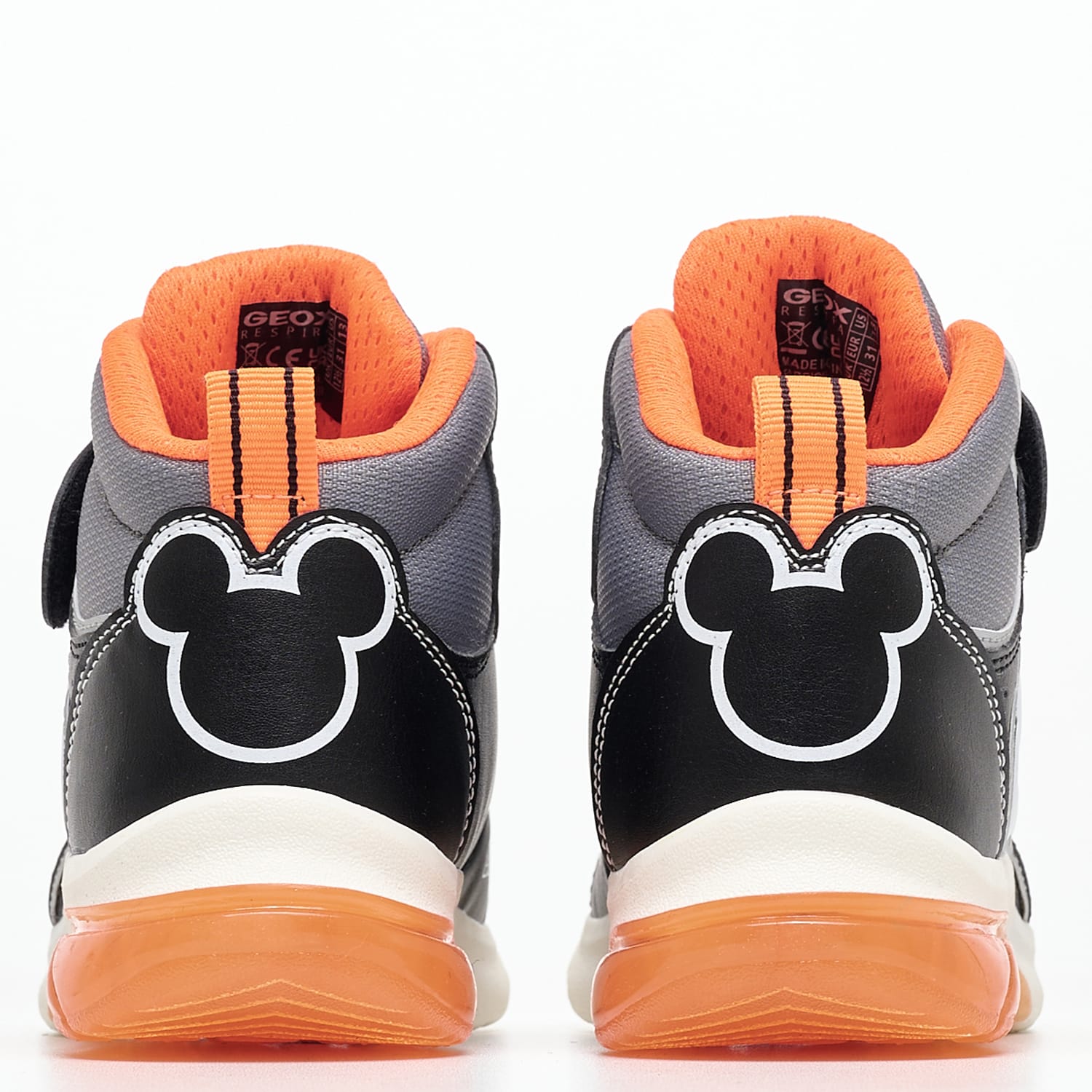Kids Boots Ciberdron.Mickey Black ECOleather Geox Kids Boots Ciberdron.Mickey Black ECOleather Geox