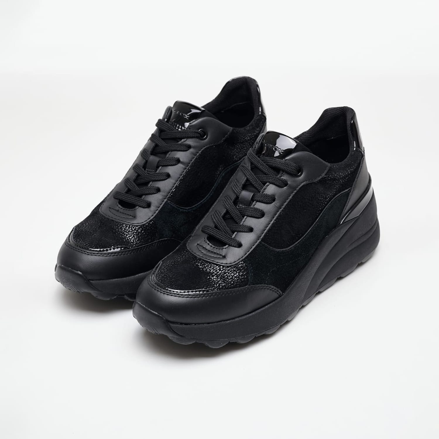 Γυναικεία Παπούτσια Casual D.Spherica.Ec13 Μαύρο Δέρμα Καστόρι Geox Γυναικεία Παπούτσια Casual D.Spherica.Ec13 Μαύρο Δέρμα Καστόρι Geox