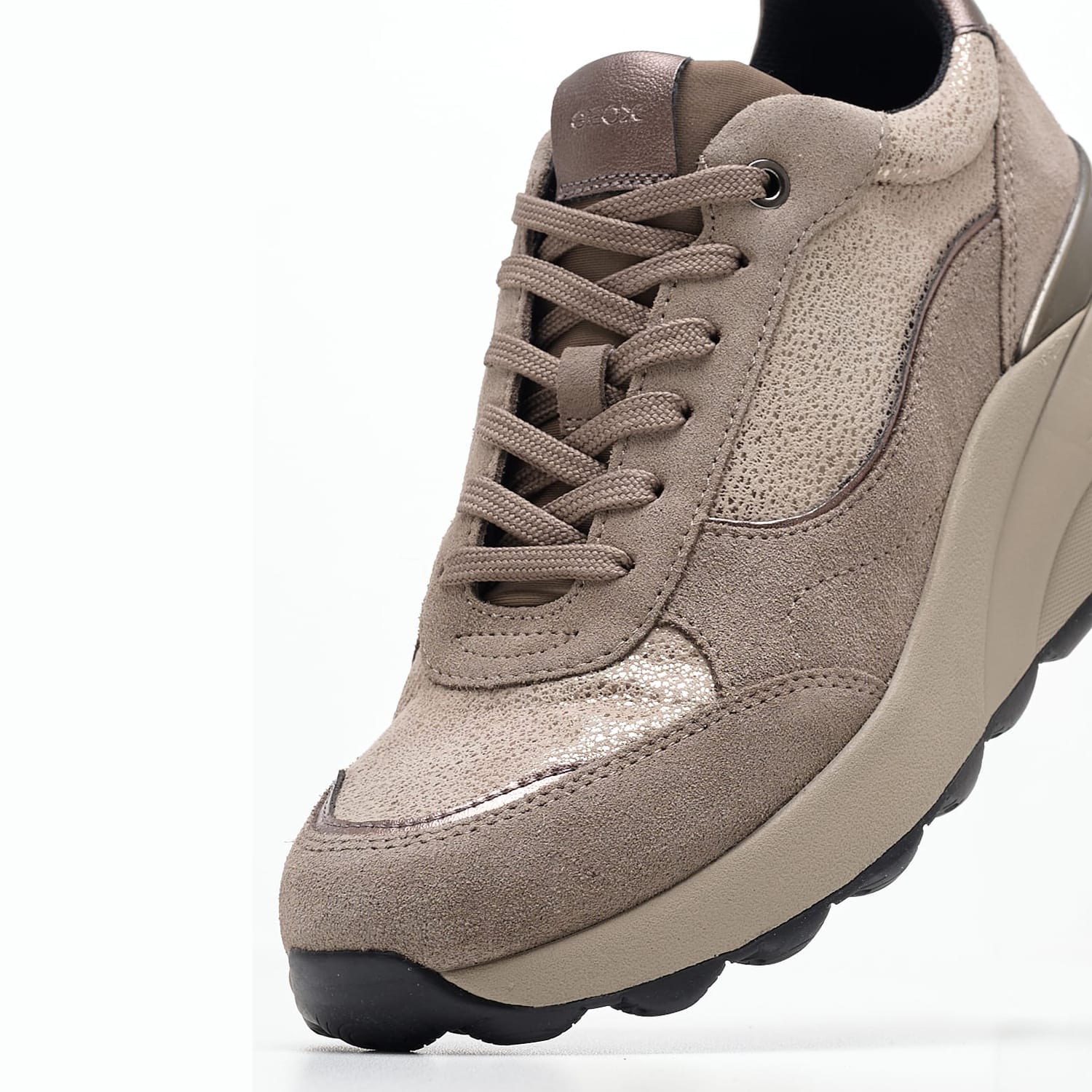 Γυναικεία Παπούτσια Casual D.Spherica.Ec13 Πούρο Δέρμα Καστόρι Geox