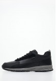 Ανδρικά Παπούτσια Casual Doray Μαύρο ECOleather Geox