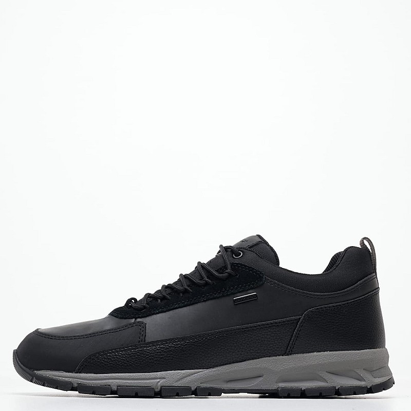 Ανδρικά Παπούτσια Casual Doray Μαύρο ECOleather Geox