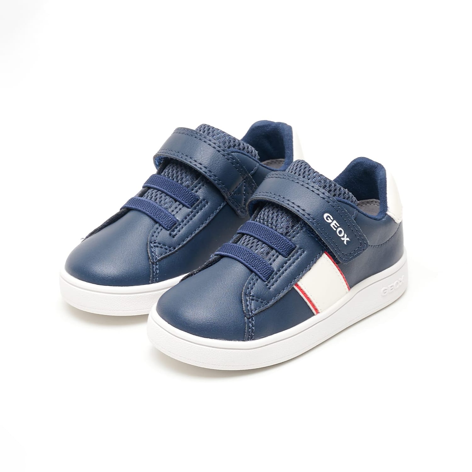 Kids Casual Shoes Eclyper.A Blue ECOleather Geox Kids Casual Shoes Eclyper.A Blue ECOleather Geox