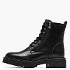 Women Boots Iridea.F2 Black Leather Geox Women Boots Iridea.F2 Black Leather Geox