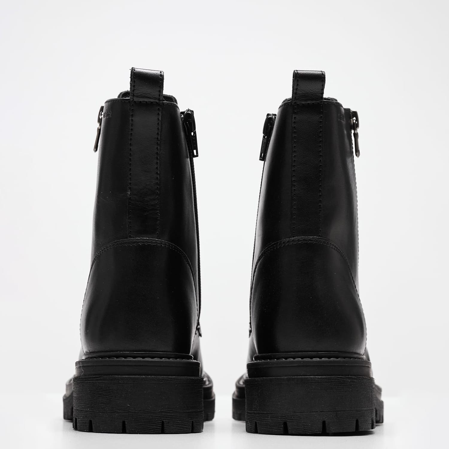 Women Boots Iridea.F2 Black Leather Geox Women Boots Iridea.F2 Black Leather Geox