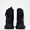 Παιδικά Μποτάκια Junette.Grl Μαύρο ECOleather Geox