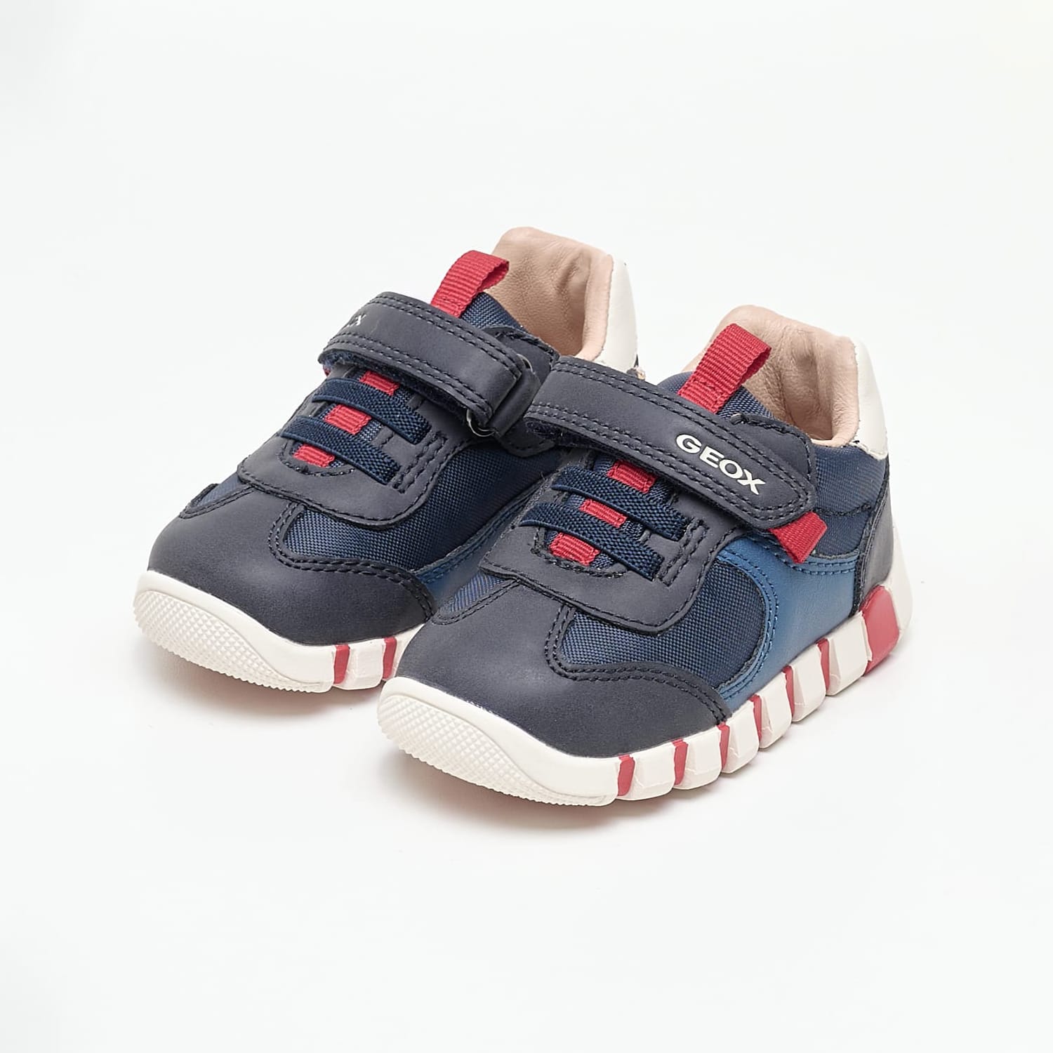 Παιδικά Παπούτσια Casual Lupidoo Μπλε ECOleather Geox Παιδικά Παπούτσια Casual Lupidoo Μπλε ECOleather Geox