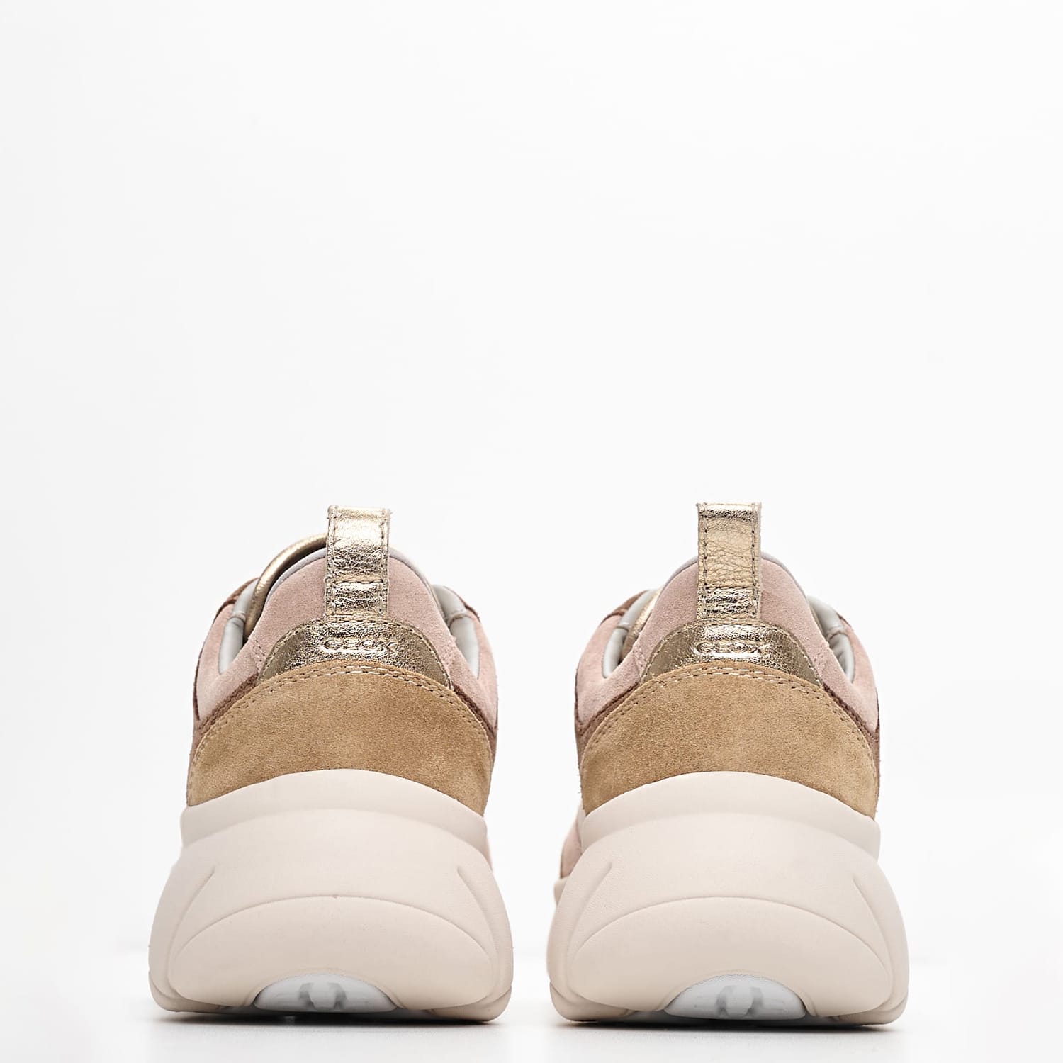Women Casual Shoes Nebula.X.2 Beige Buckskin Geox Women Casual Shoes Nebula.X.2 Beige Buckskin Geox