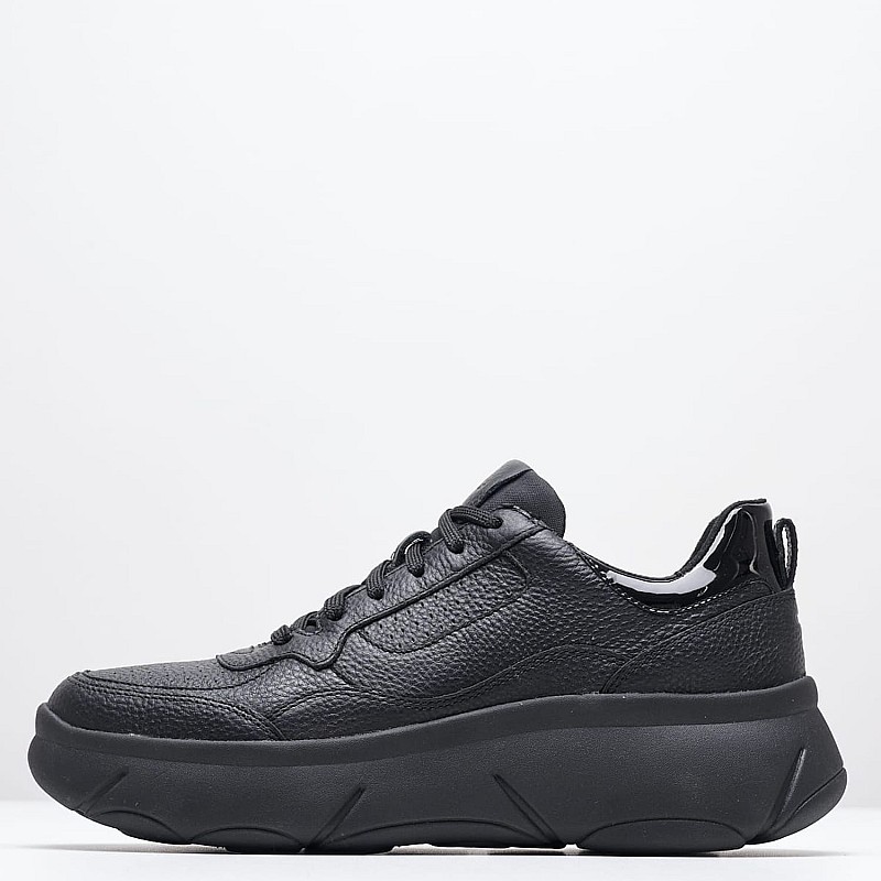 Women Casual Shoes Nebula.X Black Leather Geox