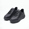 Women Casual Shoes Nebula.X Black Leather Geox Women Casual Shoes Nebula.X Black Leather Geox
