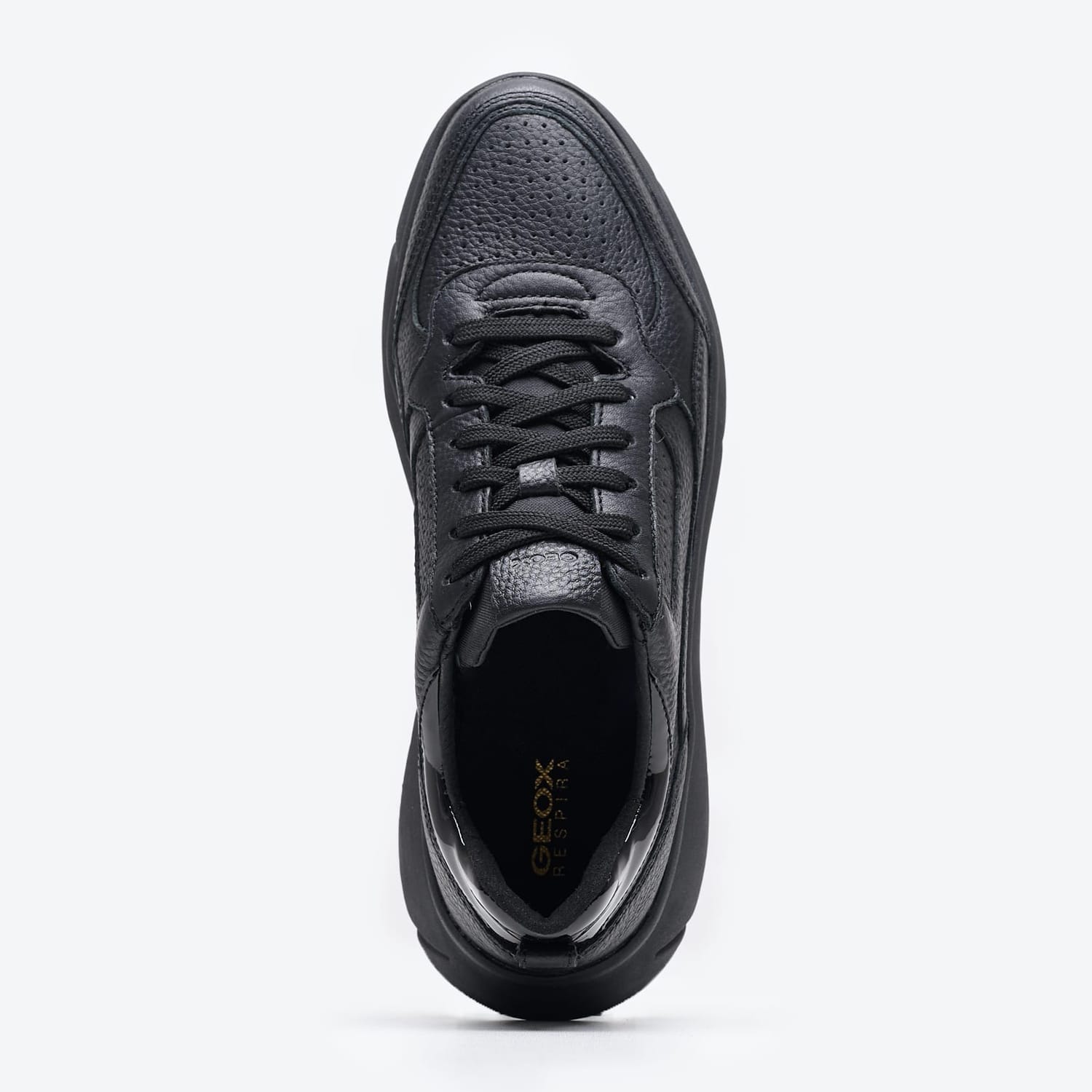 Women Casual Shoes Nebula.X Black Leather Geox Women Casual Shoes Nebula.X Black Leather Geox