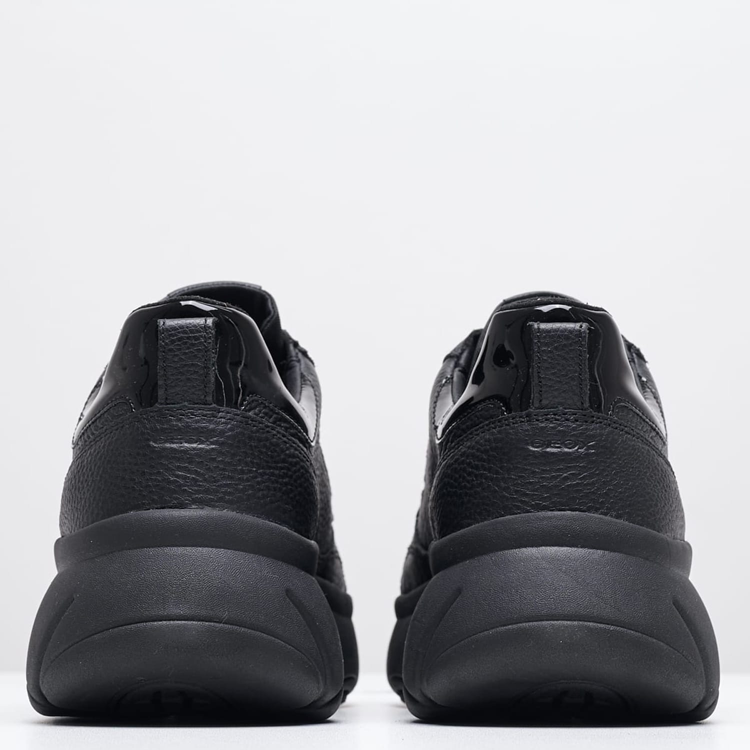 Women Casual Shoes Nebula.X Black Leather Geox Women Casual Shoes Nebula.X Black Leather Geox