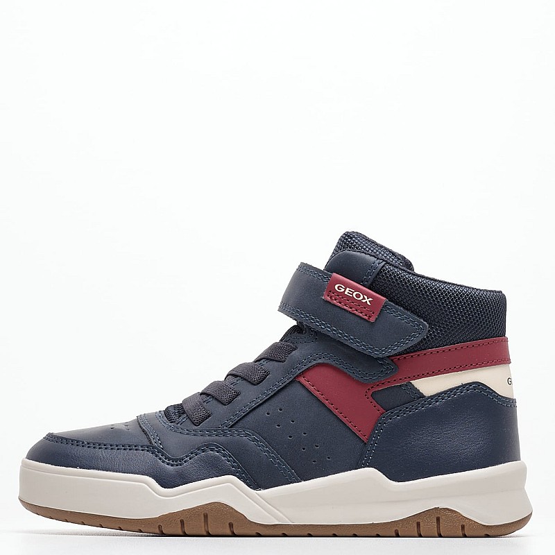 Παιδικά Μποτάκια Perth Μπλε ECOleather Geox