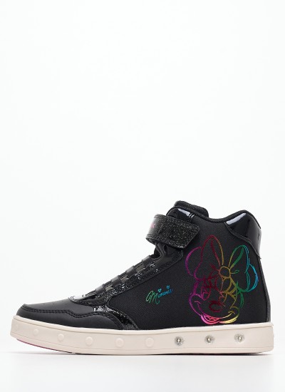Παιδικά Μποτάκια Ottis.Padded Μαύρο ECOleather Pepe Jeans
