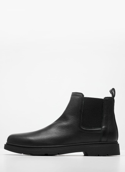 Ανδρικά Μποτάκια 1460.Mono Μαύρο Δέρμα Dr. Martens