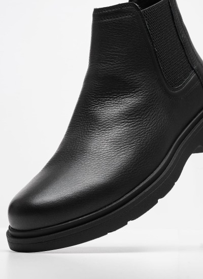 Ανδρικά Μποτάκια 1460.Mono Μαύρο Δέρμα Dr. Martens