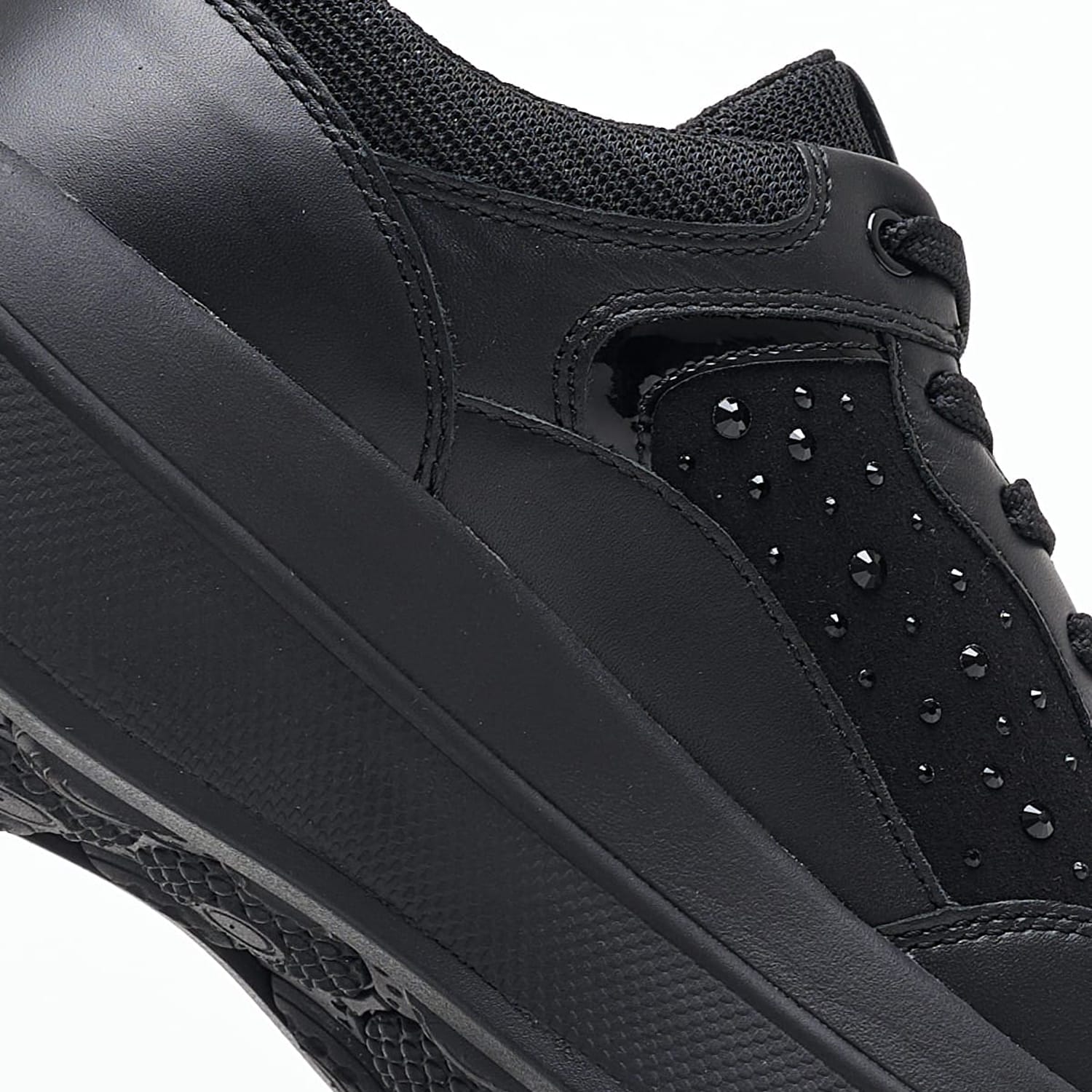 Γυναικεία Παπούτσια Casual Spherica.3C Μαύρο Δέρμα Geox Γυναικεία Παπούτσια Casual Spherica.3C Μαύρο Δέρμα Geox