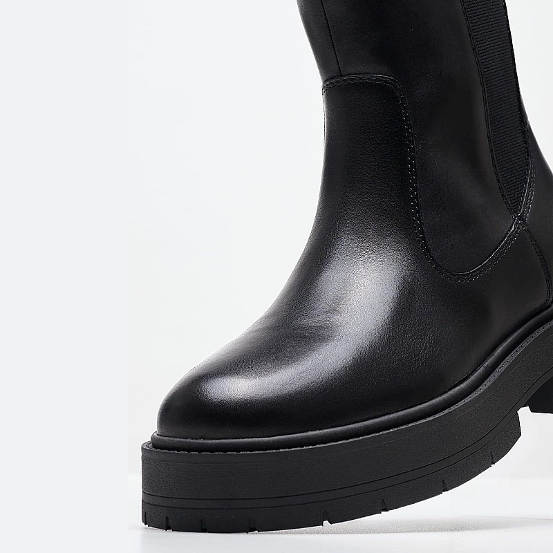 Women Boots Spherica.C7 Black Leather Geox