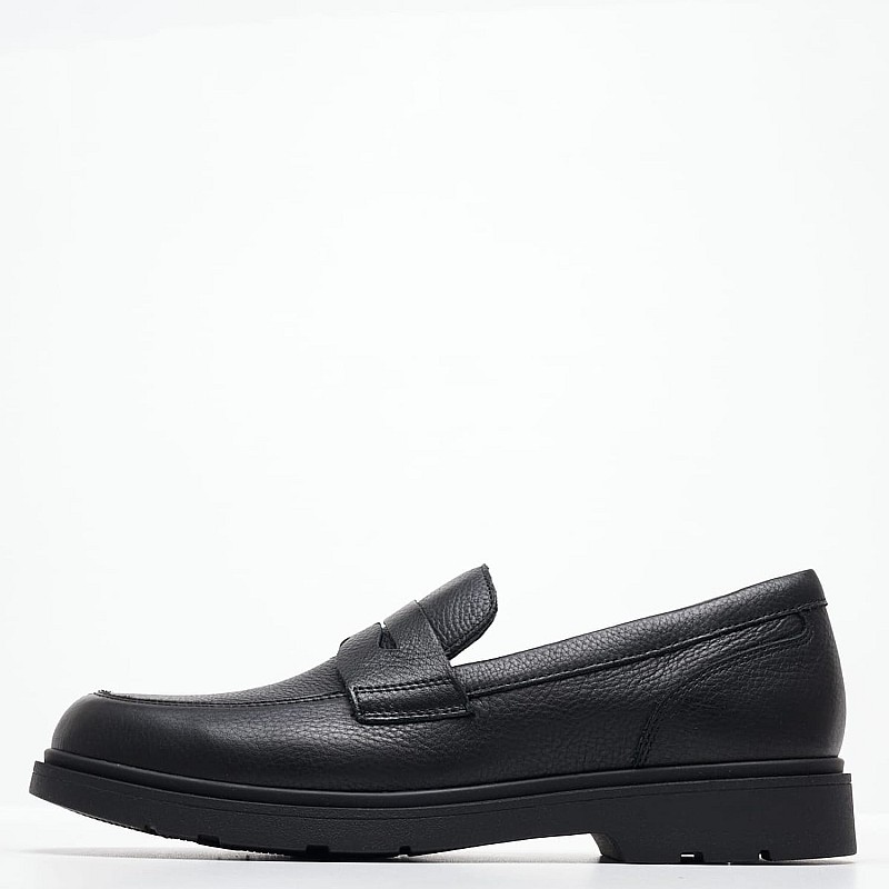 Men Moccasins Spherica.Ec1 Black Leather Geox