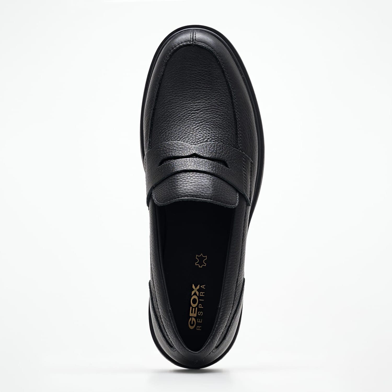 Men Moccasins Spherica.Ec1 Black Leather Geox Men Moccasins Spherica.Ec1 Black Leather Geox
