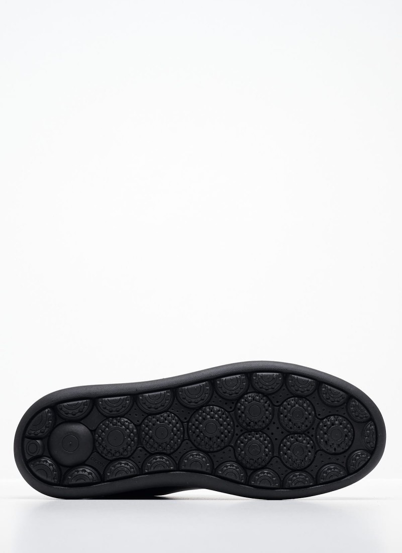 Women Casual Shoes from the Geox brand Spherica.Ecub Black Leather mortoglou.gr eshop