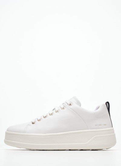 Γυναικεία Παπούτσια Casual Norina Άσπρο ECOleather Guess