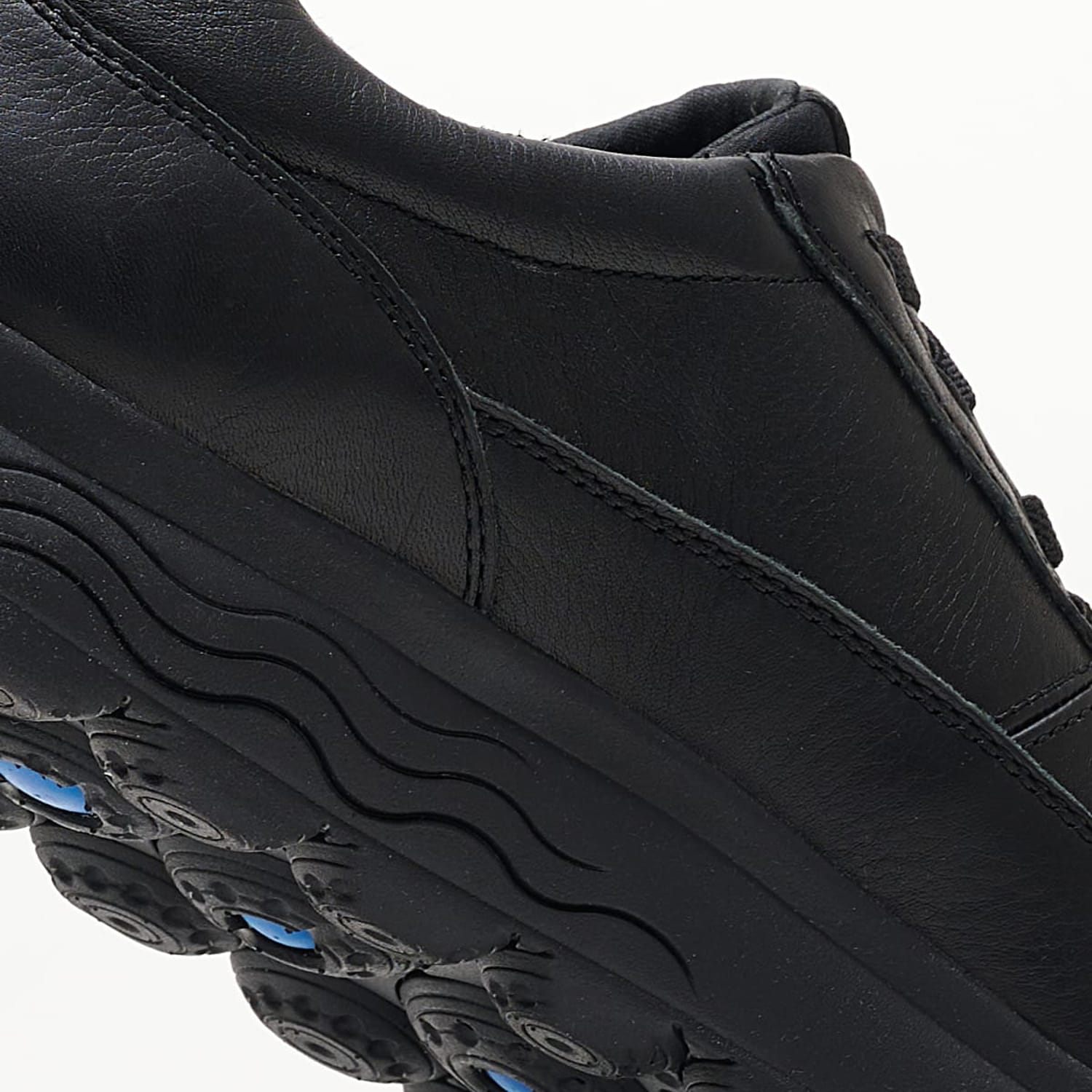 Ανδρικά Παπούτσια Casual Spherica.Tumbled Μαύρο Δέρμα Geox Ανδρικά Παπούτσια Casual Spherica.Tumbled Μαύρο Δέρμα Geox