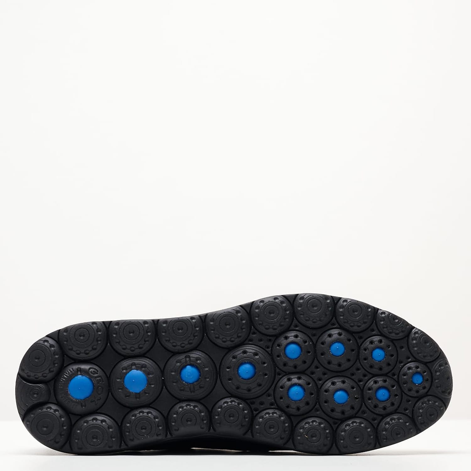 Ανδρικά Παπούτσια Casual Spherica.Tumbled Μαύρο Δέρμα Geox Ανδρικά Παπούτσια Casual Spherica.Tumbled Μαύρο Δέρμα Geox