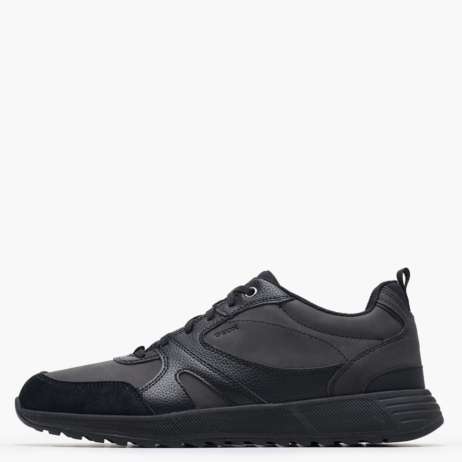 Ανδρικά Παπούτσια Casual U.Molveno.2 Μαύρο ECOnubuck Geox