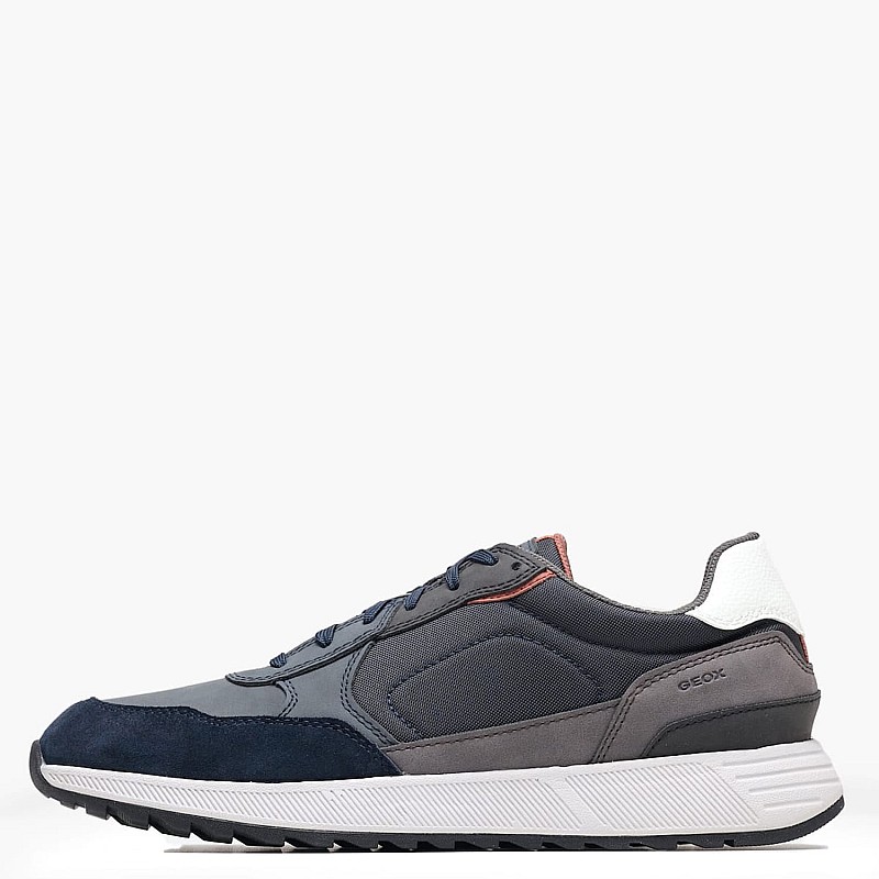Ανδρικά Παπούτσια Casual U.Molveno Μπλε ECOleather Geox
