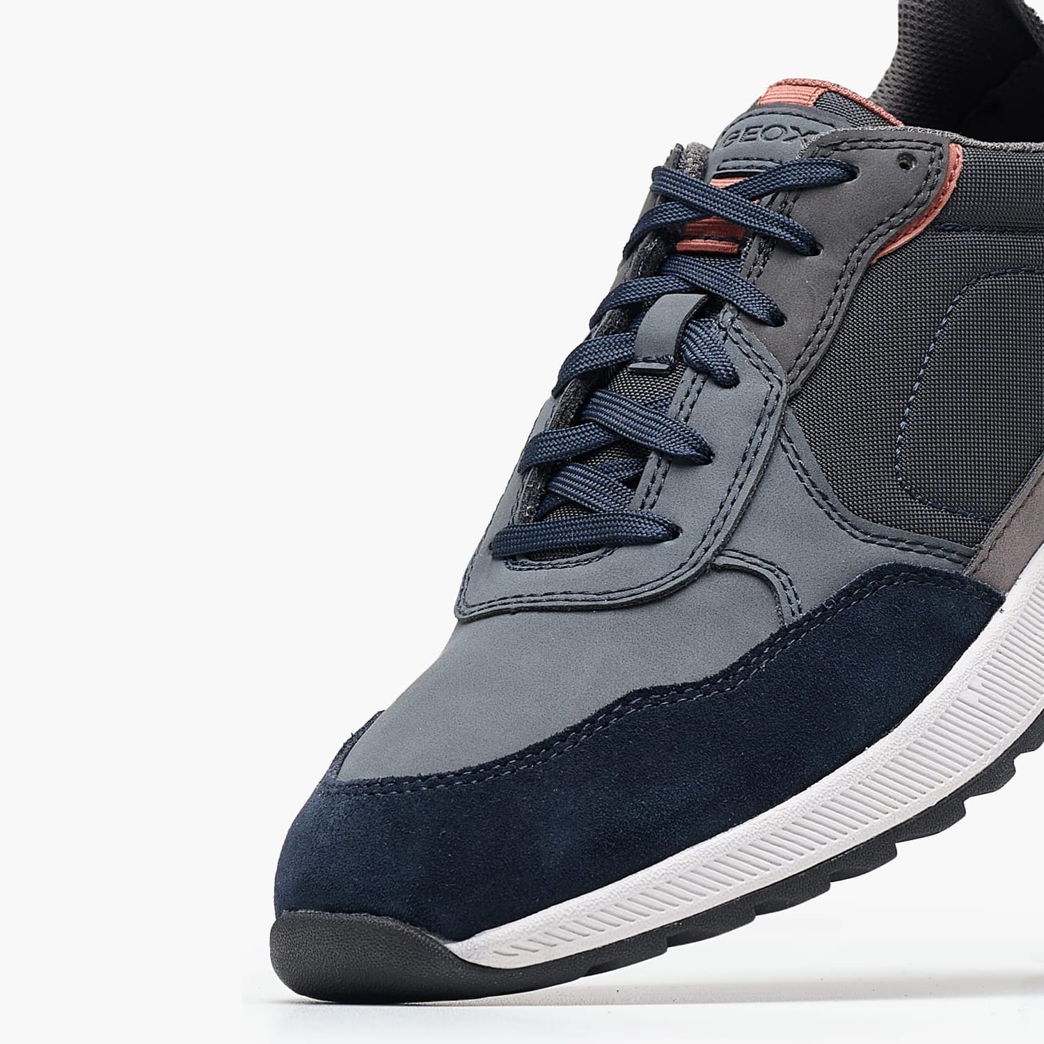 Ανδρικά Παπούτσια Casual U.Molveno Μπλε ECOleather Geox