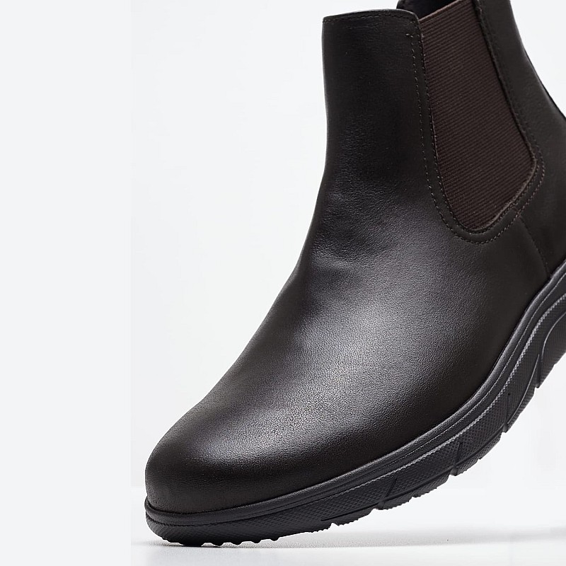 Men Boots U.Portello.A Brown Leather Geox