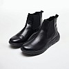 Men Boots U.Portello Black Leather Geox